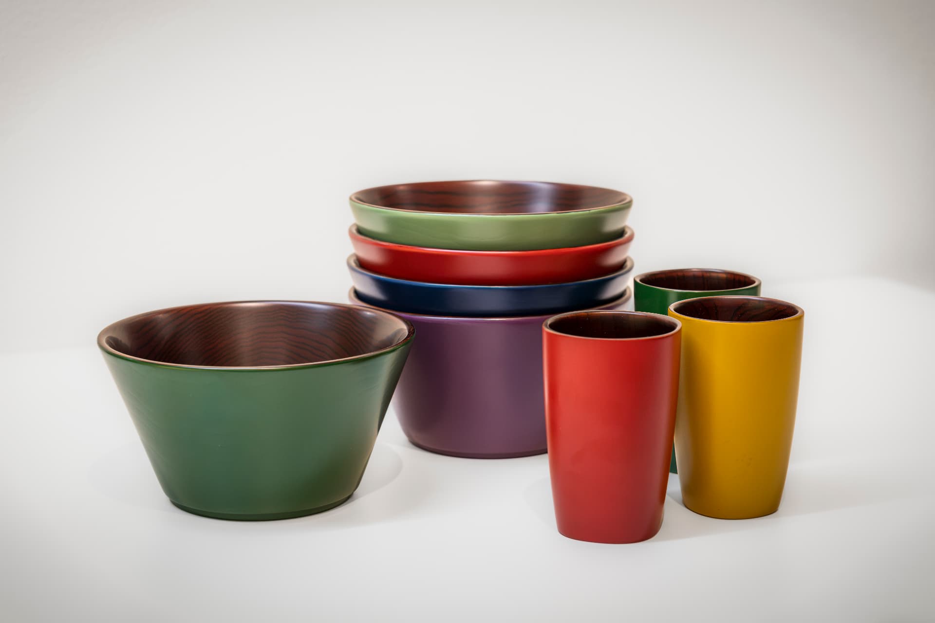 Lacquer Hue — 옻칠, 목재 조각 작품